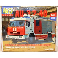 1269-КИТ Сборная модель АЦ-3,2-40 (на шасси 43253) пожарная 